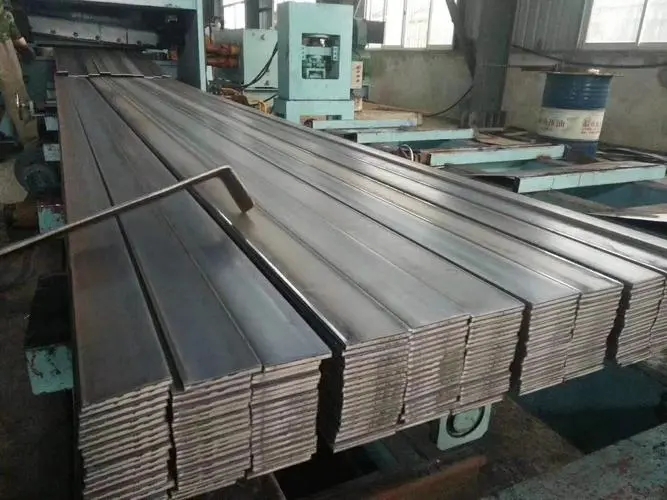 Flat steel